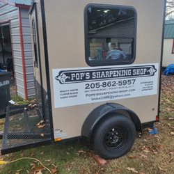 Pops Sharpening Shop - Our Mobile Shop.