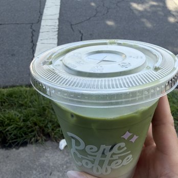 PERC Coffee - Matcha iced - Coffee & Tea Near Me - Savannah, Georgia