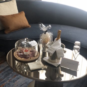 Four Seasons Hotel Houston - Champagne and charcuterie. - Hotels Near Me - Houston, Texas