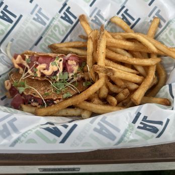 Coastal Orange Beach - Mango Tuna Tacos - Seafood Near Me - Orange Beach, Alabama Coastal Orange Beach - Mango Tuna Tacos - Seafood Near Me - Orange Beach, Alabama