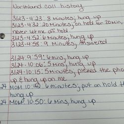 Northland Radiology - Call log with northland....