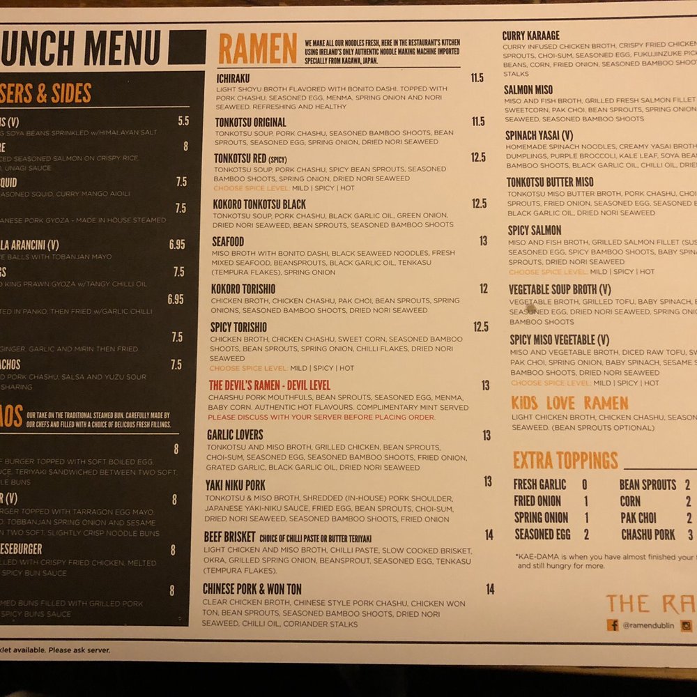 The Ramen Bar - Ramen Near Me - Dublin, D The Ramen Bar - Ramen Near Me - Dublin, D