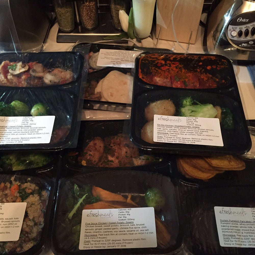 eFresh Meals - Each meal individually wrapped, labeled and both ingredients and health information are provided. - Specialty Food Near Me - Oakville, Ontario