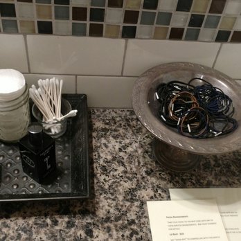 Indulgences Day Spa - Free hair bands in case you forgot or can't find one. - Massage Near Me - Denver, Colorado Indulgences Day Spa - Free hair bands in case you forgot or can't find one. - Massage Near Me - Denver, Colorado