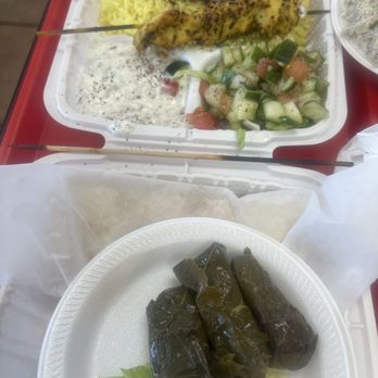 Falafel Town - Dolmas (4 Pieces) Combo Kabob - Halal Near Me - Antioch, California