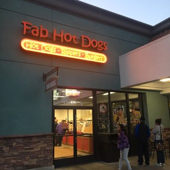 Fab Hot Dogs - From outside - Hot Dogs Near Me - Reseda, California