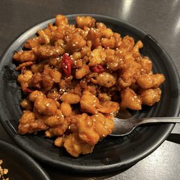 Orange Chicken or Beef