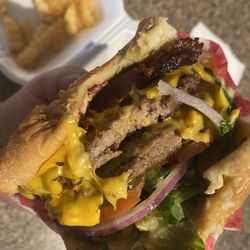 California Burger - Double Bacon Cheeseburger