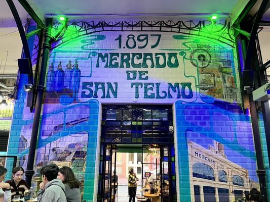 San Telmo Market by null