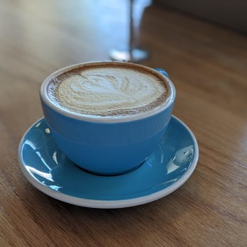 Slowpokes - Almond milk latte - Coffee & Tea Near Me - Houston, Texas Slowpokes - Almond milk latte - Coffee & Tea Near Me - Houston, Texas