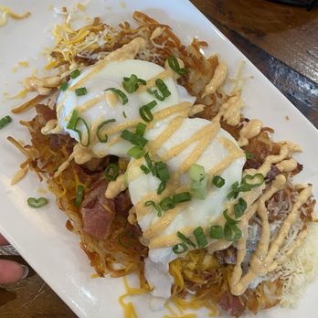 The Pan - The "Original" Loaded Hash Browns - Pizza Near Me - Gardena, California The Pan - The "Original" Loaded Hash Browns - Pizza Near Me - Gardena, California