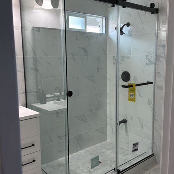 Vertex Pro Glass - Full frameless shower job - Glass & Mirrors Near Me Vertex Pro Glass - Full frameless shower job - Glass & Mirrors Near Me