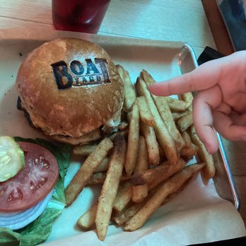 Boatyard 401 - Burger and fries - Seafood Near Me - Point Pleasant Beach, New Jersey