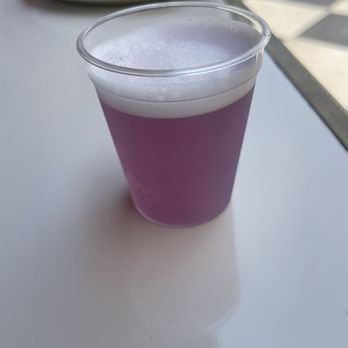 Strawberry Moon - Purple rain shot - Mediterranean Near Me - Miami Beach, Florida