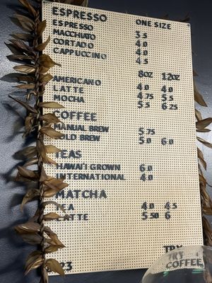 Menu photo 6 Try Coffee Honolulu, HI
