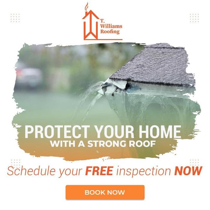 Slide of T Williams Roofing