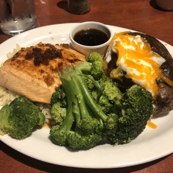 Cheddar's Scratch Kitchen - Bourbon salmon - American Near Me - Charlotte, North Carolina Cheddar's Scratch Kitchen - Bourbon salmon - American Near Me - Charlotte, North Carolina