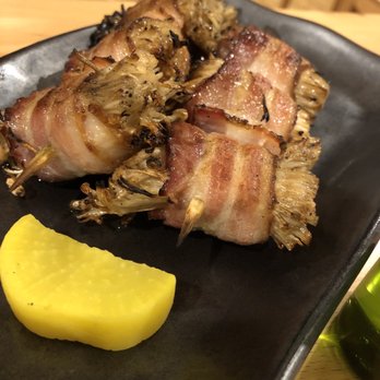 Haru - Bacon wrapped enoki mushrooms - Ramen Near Me - Reno, Nevada Haru - Bacon wrapped enoki mushrooms - Ramen Near Me - Reno, Nevada