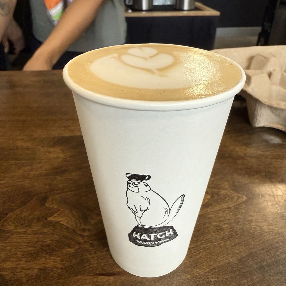 Hatch - Hazelnut latte with oat milk - Coffee & Tea Near Me - Spokane, Washington