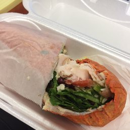 Turkey wrap.
