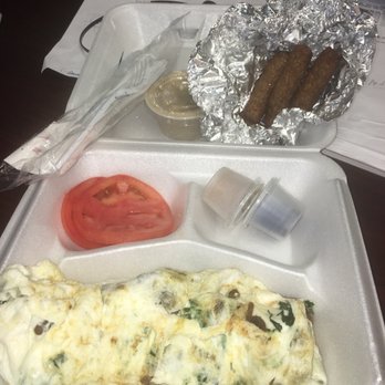 Palm Beach Bagel - Egg White Omelette. Side of Turkey Sausagr - Breakfast & Brunch Near Me - Boca Raton, Florida Palm Beach Bagel - Egg White Omelette. Side of Turkey Sausagr - Breakfast & Brunch Near Me - Boca Raton, Florida