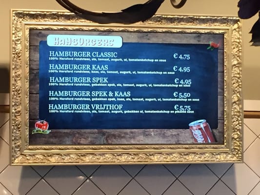 Menu photo 1 bestaat niet meer Maastricht, LI