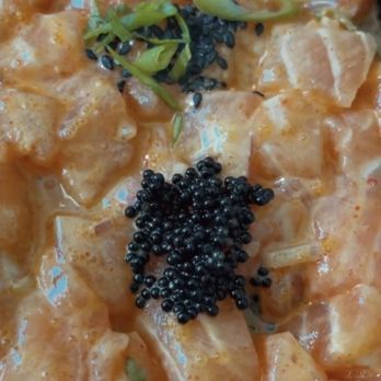 Basa Seafood Express - Spicy Salmon Poke - Seafood Near Me - San Francisco, California Basa Seafood Express - Spicy Salmon Poke - Seafood Near Me - San Francisco, California