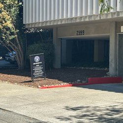 Regent Street Care Center - Entrance to the underground parking garage, which is to the left of the front door.