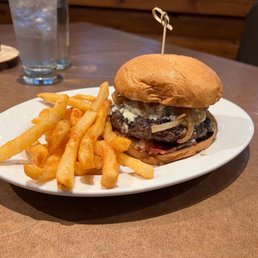 Black and Bleu Wagyu Burger