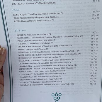 Sixty Vines - Wine menu - New American Near Me - Plano, Texas Sixty Vines - Wine menu - New American Near Me - Plano, Texas