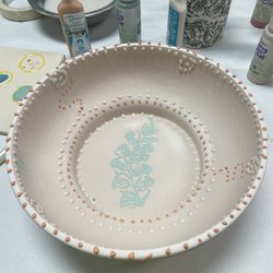 The Painted Plate - My art piece!