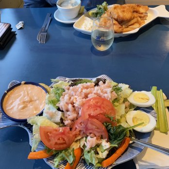 Mo's Seafood & Chowder - Bay Shrimp Louie, Fish & Chips with a cup of Chowder - Seafood Near Me - Cannon Beach, Oregon Mo's Seafood & Chowder - Bay Shrimp Louie, Fish & Chips with a cup of Chowder - Seafood Near Me - Cannon Beach, Oregon
