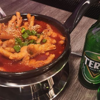 Hanshin Pocha - Amazing chicken feet! It is a Korean delicacy. - Korean Near Me - Irvine, California