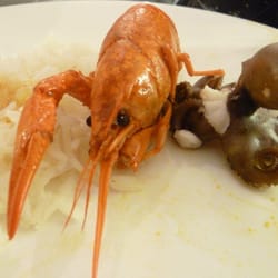 YEN'c Hot Pot Gourmet - Die Garnelen, der Tintenfisch