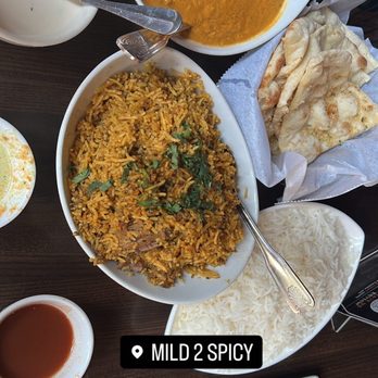 Mild 2 Spicy - Chicken Korma, Lamb Biryani, Garlic naan, babycorn manchurian - Indian Near Me - Chicago, Illinois