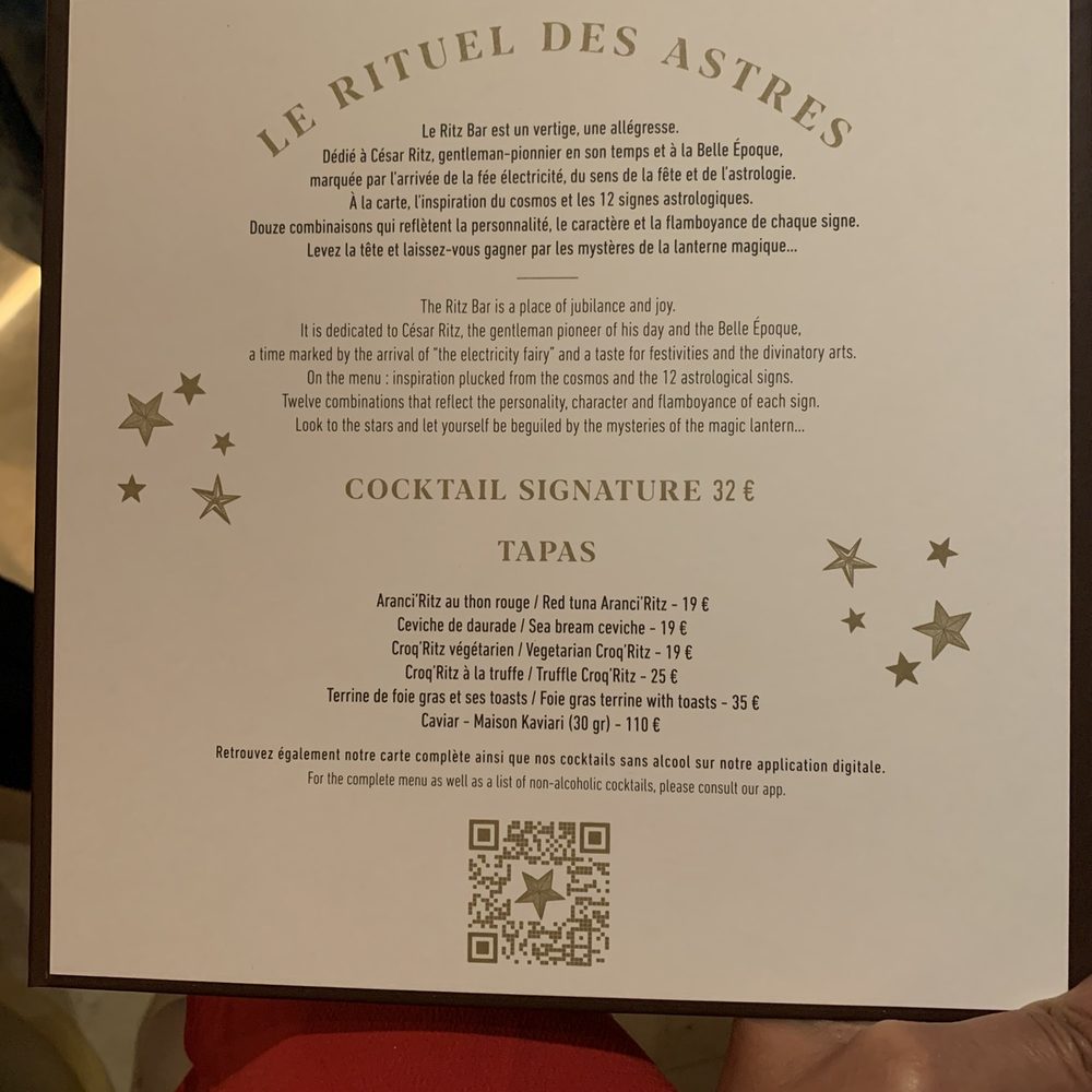 Ritz Bar - Bars Near Me - Paris, 75 Ritz Bar - Bars Near Me - Paris, 75
