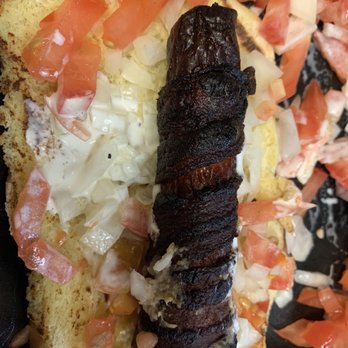 Valerie's Taco Shop - The burned & fully charred hot dog - Mexican Near Me - Vista, California Valerie's Taco Shop - The burned & fully charred hot dog - Mexican Near Me - Vista, California