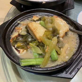 Porridge & Things - Teochew-style Pickled Vegetables & Fried Tofu - Chinese Near Me - Millbrae, California
