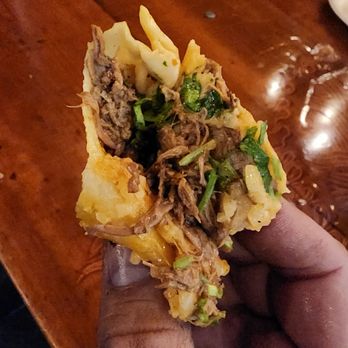 Tacos Mi Reynita - The last bite is always so difficult to part ways with. If only I had 10 more! - Tacos Near Me - Hayward, California