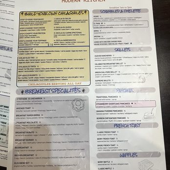 Chilaquiles Modern Kitchen - Menu - Mexican Near Me - Mesa, Arizona Chilaquiles Modern Kitchen - Menu - Mexican Near Me - Mesa, Arizona