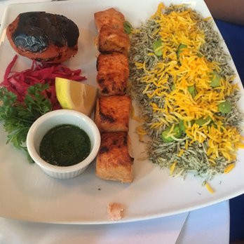 Persepolis - Atlantic salmon kabob - Middle Eastern Near Me - New York, New York Persepolis - Atlantic salmon kabob - Middle Eastern Near Me - New York, New York