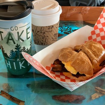Lover's Point Beach Cafe - Breakfast sandwich, bacon egg and cheese croissant, coffee - Cafes Near Me - Pacific Grove, California Lover's Point Beach Cafe - Breakfast sandwich, bacon egg and cheese croissant, coffee - Cafes Near Me - Pacific Grove, California
