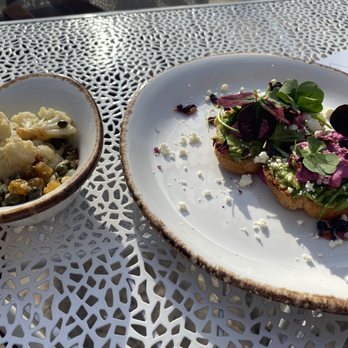 Jardin - Bruschetta and Cauliflower - Mediterranean Near Me - San Antonio, Texas Jardin - Bruschetta and Cauliflower - Mediterranean Near Me - San Antonio, Texas