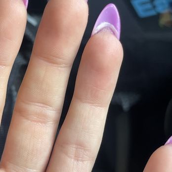 Royal Nail Spa - Middle finger is in pain from the tip that was messily glued on - Nail Salons Near Me - Hilton Head Island, South Carolina Royal Nail Spa - Middle finger is in pain from the tip that was messily glued on - Nail Salons Near Me - Hilton Head Island, South Carolina