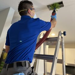 Lone Star Cleaning & Restoration - Air duct cleaning technician