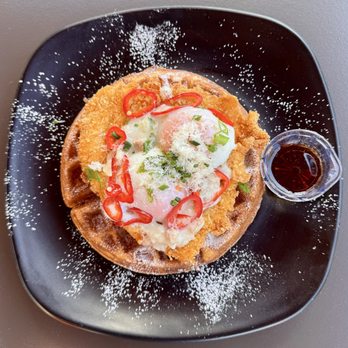 Bluberry Social - Fried Chicken & Waffles $19 - Breakfast & Brunch Near Me - Irvine, California Bluberry Social - Fried Chicken & Waffles $19 - Breakfast & Brunch Near Me - Irvine, California