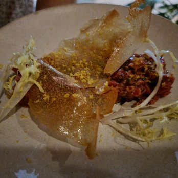 Clay - Steak tartare- delicious! - New American Near Me - New York, New York
