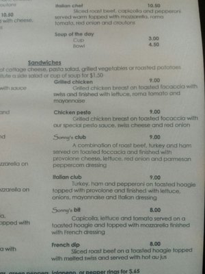 Menu photo 5 Sonny's Pizza Bistro Des Moines, IA Menu photo 5 Sonny's Pizza Bistro Des Moines, IA