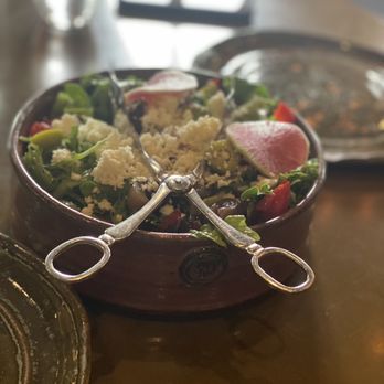 Four65 Woodfire Bistro Bar - Cherrywood Farm Greek Salad - Small - Bars Near Me - Highlands, North Carolina