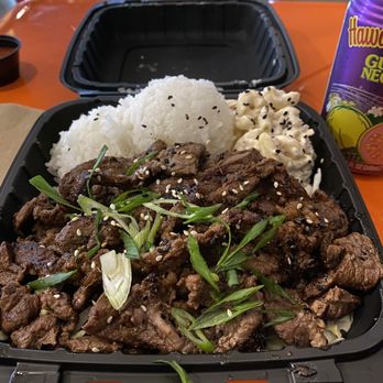 Kenji's - Hawaiian BBQ Beef Plate - Barbeque Near Me - Reno, Nevada